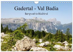 Gadertal - Val Badia (Wandkalender 2026 DIN A4 quer), CALVENDO Monatskalender Gadertal - Val Badia (Wandkalender 2026 DIN A4 quer), CALVENDO Monatskalender