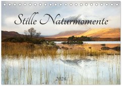 Cover Stille Naturmomente (Tischkalender 2026 DIN A5 quer), CALVENDO Monatskalender