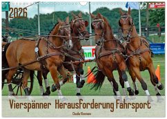 Vierspänner Herausforderung Fahrsport (Wandkalender 2026 DIN A3 quer), CALVENDO Monatskalender Vierspänner Herausforderung Fahrsport (Wandkalender 2026 DIN A3 quer), CALVENDO Monatskalender