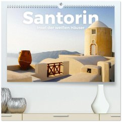 Cover Santorin - Insel der weißen Häuser (hochwertiger Premium Wandkalender 2026 DIN A2 quer), Kunstdruck in Hochglanz