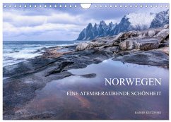 Cover NORWEGEN - EINE ATEMBERAUBENDE SCHÖNHEIT (Wandkalender 2026 DIN A4 quer), CALVENDO Monatskalender