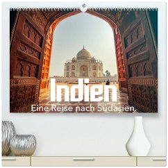 Indien - Eine Reise nach Südasien. (hochwertiger Premium Wandkalender 2026 DIN A2 quer), Kunstdruck in Hochglanz