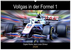 Vollgas in der Formel 1 (Wandkalender 2026 DIN A2 quer), CALVENDO Monatskalender Vollgas in der Formel 1 (Wandkalender 2026 DIN A2 quer), CALVENDO Monatskalender