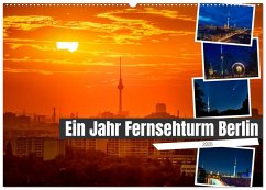 Cover Ein Jahr Fernsehturm Berlin (Wandkalender 2026 DIN A2 quer), CALVENDO Monatskalender