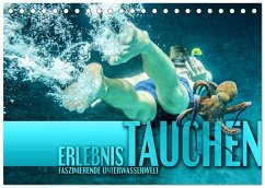 Erlebnis Tauchen - faszinierende Unterwasserwelt (Tischkalender 2026 DIN A5 quer), CALVENDO Monatskalender