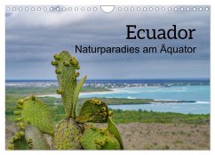 Cover Ecuador - Naturparadies am Äquator (Wandkalender 2026 DIN A4 quer), CALVENDO Monatskalender