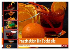 Faszination Gin Cocktails (Wandkalender 2026 DIN A2 quer), CALVENDO Monatskalender Cover Faszination Gin Cocktails (Wandkalender 2026 DIN A2 quer), CALVENDO Monatskalender