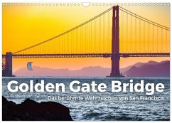 Golden Gate Bridge - Das berühmte Wahrzeichen von San Francisco. (Wandkalender 2026 DIN A3 quer), CALVENDO Monatskalender Golden Gate Bridge - Das berühmte Wahrzeichen von San Francisco. (Wandkalender 2026 DIN A3 quer), CALVENDO Monatskalender