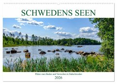 Schwedens Seen (Wandkalender 2026 DIN A2 quer), CALVENDO Monatskalender Schwedens Seen (Wandkalender 2026 DIN A2 quer), CALVENDO Monatskalender
