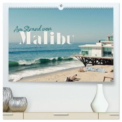 Cover Am Strand von Malibu (hochwertiger Premium Wandkalender 2026 DIN A2 quer), Kunstdruck in Hochglanz