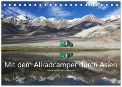 Mit dem Allradcamper durch Asien (Tischkalender 2026 DIN A5 quer), CALVENDO Monatskalender Mit dem Allradcamper durch Asien (Tischkalender 2026 DIN A5 quer), CALVENDO Monatskalender