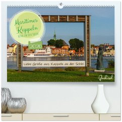 Cover Maritimes Kappeln - Rund um den Hafen (hochwertiger Premium Wandkalender 2026 DIN A2 quer), Kunstdruck in Hochglanz