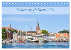 Schleswig-Holstein, ein Fest der Sinne (Tischkalender 2026 DIN A5 quer), CALVENDO Monatskalender