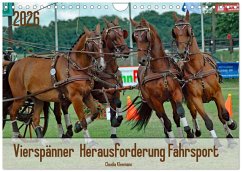 Vierspänner Herausforderung Fahrsport (Wandkalender 2026 DIN A4 quer), CALVENDO Monatskalender Vierspänner Herausforderung Fahrsport (Wandkalender 2026 DIN A4 quer), CALVENDO Monatskalender