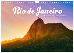 Rio de Janeiro - Am Fuße des Corcovados. (Wandkalender 2026 DIN A4 quer), CALVENDO Monatskalender