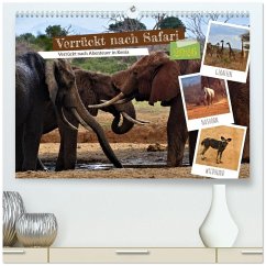 Cover Verrückt nach Safari Verrückt nach Abenteuer in Kenia (hochwertiger Premium Wandkalender 2026 DIN A2 quer), Kunstdruck in Hochglanz