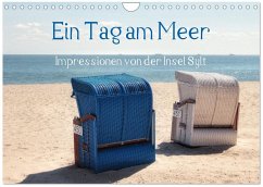 Cover Ein Tag am Meer - Impressionen von der Insel Sylt (Wandkalender 2026 DIN A4 quer), CALVENDO Monatskalender