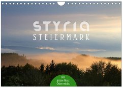Cover Styria - Steiermark (Wandkalender 2026 DIN A4 quer), CALVENDO Monatskalender
