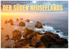 Cover Der Süden Neuseelands: Berge, Seen und traumhafte Küsten (Wandkalender 2026 DIN A4 quer), CALVENDO Monatskalender