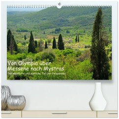 Cover Von Olympia über Messene nach Mystras (hochwertiger Premium Wandkalender 2026 DIN A2 quer), Kunstdruck in Hochglanz