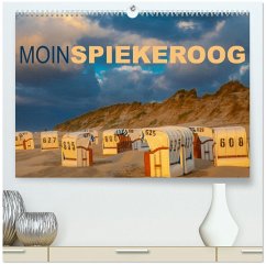 Moin Spiekeroog (hochwertiger Premium Wandkalender 2026 DIN A2 quer), Kunstdruck in Hochglanz
