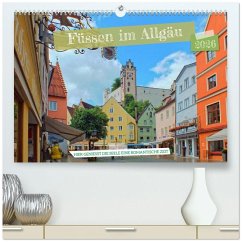 Cover Füssen im Allgäu - Hier genießt die Seele eine romantische Zeit (hochwertiger Premium Wandkalender 2026 DIN A2 quer), Kunstdruck in Hochglanz