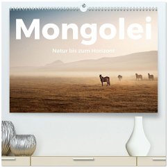 Cover Mongolei - Natur bis zum Horizont (hochwertiger Premium Wandkalender 2026 DIN A2 quer), Kunstdruck in Hochglanz