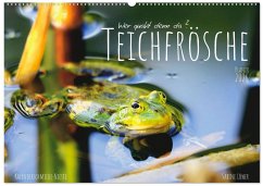 Teichfrösche (Wandkalender 2026 DIN A2 quer), CALVENDO Monatskalender