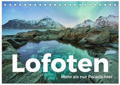 Cover Lofoten - Mehr als nur Polarlichter. (Tischkalender 2026 DIN A5 quer), CALVENDO Monatskalender