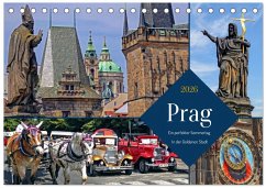 Prag - Ein perfekter Sommertag in der Goldenen Stadt (Tischkalender 2026 DIN A5 quer), CALVENDO Monatskalender Cover Prag - Ein perfekter Sommertag in der Goldenen Stadt (Tischkalender 2026 DIN A5 quer), CALVENDO Monatskalender