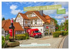 Cover Schierke am Brocken - Die schönste Ortschaft unterhalb des Brockengipfels (Wandkalender 2026 DIN A2 quer), CALVENDO Monatskalender
