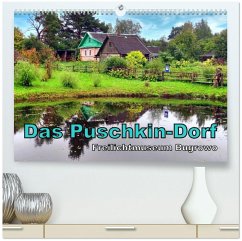 Cover Das Puschkin-Dorf - Freilichtmuseum Bugrowo (hochwertiger Premium Wandkalender 2026 DIN A2 quer), Kunstdruck in Hochglanz