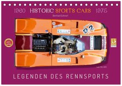 Cover Legenden des Rennsports Historic Sports Cars 1960-1975 (Tischkalender 2026 DIN A5 quer), CALVENDO Monatskalender
