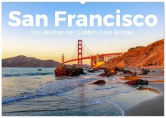 San Francisco - Die Heimat der Golden Gate Bridge. (Wandkalender 2026 DIN A2 quer), CALVENDO Monatskalender