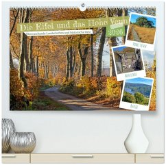 Die Eifel und das Hohe Venn (hochwertiger Premium Wandkalender 2026 DIN A2 quer), Kunstdruck in Hochglanz