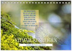 Stimmungsreigen Gefühlvolle Texte und Bilder (Tischkalender 2026 DIN A5 quer), CALVENDO Monatskalender Stimmungsreigen Gefühlvolle Texte und Bilder (Tischkalender 2026 DIN A5 quer), CALVENDO Monatskalender