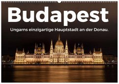 Budapest - Ungarns einzigartige Hauptstadt an der Donau. (Wandkalender 2026 DIN A2 quer), CALVENDO Monatskalender
