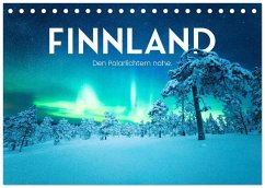 Finnland - Den Polarlichtern nahe. (Tischkalender 2026 DIN A5 quer), CALVENDO Monatskalender