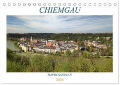 Chiemgau - Impressionen (Tischkalender 2026 DIN A5 quer), CALVENDO Monatskalender Chiemgau - Impressionen (Tischkalender 2026 DIN A5 quer), CALVENDO Monatskalender