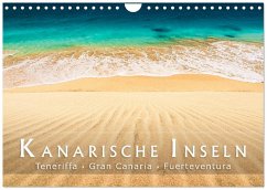 Die Kanarische Inseln Teneriffa, Gran Canaria und Fuerteventura (Wandkalender 2026 DIN A4 quer), CALVENDO Monatskalender