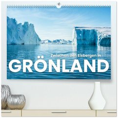Cover Zwischen den Eisbergen in Grönland (hochwertiger Premium Wandkalender 2026 DIN A2 quer), Kunstdruck in Hochglanz