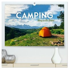 Camping - Raus in die Natur. (hochwertiger Premium Wandkalender 2026 DIN A2 quer), Kunstdruck in Hochglanz Cover Camping - Raus in die Natur. (hochwertiger Premium Wandkalender 2026 DIN A2 quer), Kunstdruck in Hochglanz