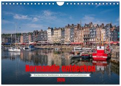 Normandie entdecken (Wandkalender 2026 DIN A4 quer), CALVENDO Monatskalender Normandie entdecken (Wandkalender 2026 DIN A4 quer), CALVENDO Monatskalender