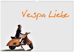 Cover Vespa Liebe (Wandkalender 2026 DIN A3 quer), CALVENDO Monatskalender