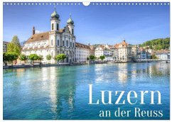 Cover Luzern an der Reuss (Wandkalender 2026 DIN A3 quer), CALVENDO Monatskalender