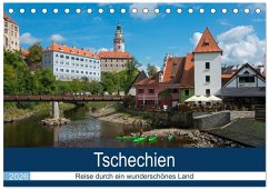 Cover Tschechien - Eine Reise durch ein wunderschönes Land (Tischkalender 2026 DIN A5 quer), CALVENDO Monatskalender