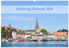 Schleswig-Holstein, ein Fest der Sinne (Wandkalender 2026 DIN A2 quer), CALVENDO Monatskalender