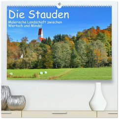 Die Stauden - Malerische Landschaft zwischen Wertach und Mindel (hochwertiger Premium Wandkalender 2026 DIN A2 quer), Kunstdruck in Hochglanz