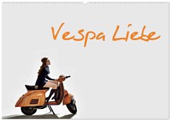 Vespa Liebe (Wandkalender 2026 DIN A2 quer), CALVENDO Monatskalender
