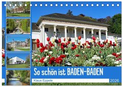 Cover So schön ist Baden-Baden (Tischkalender 2026 DIN A5 quer), CALVENDO Monatskalender